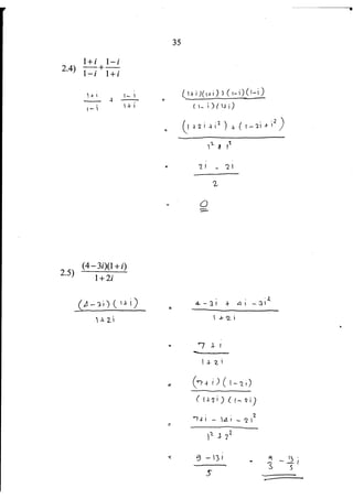 จำนวนเชิงซ้อน_เฉลย