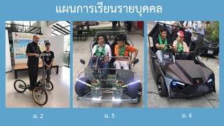 ม. 6
ม. 2 ม. 5
แผนการเรียนรายบุคคล
 