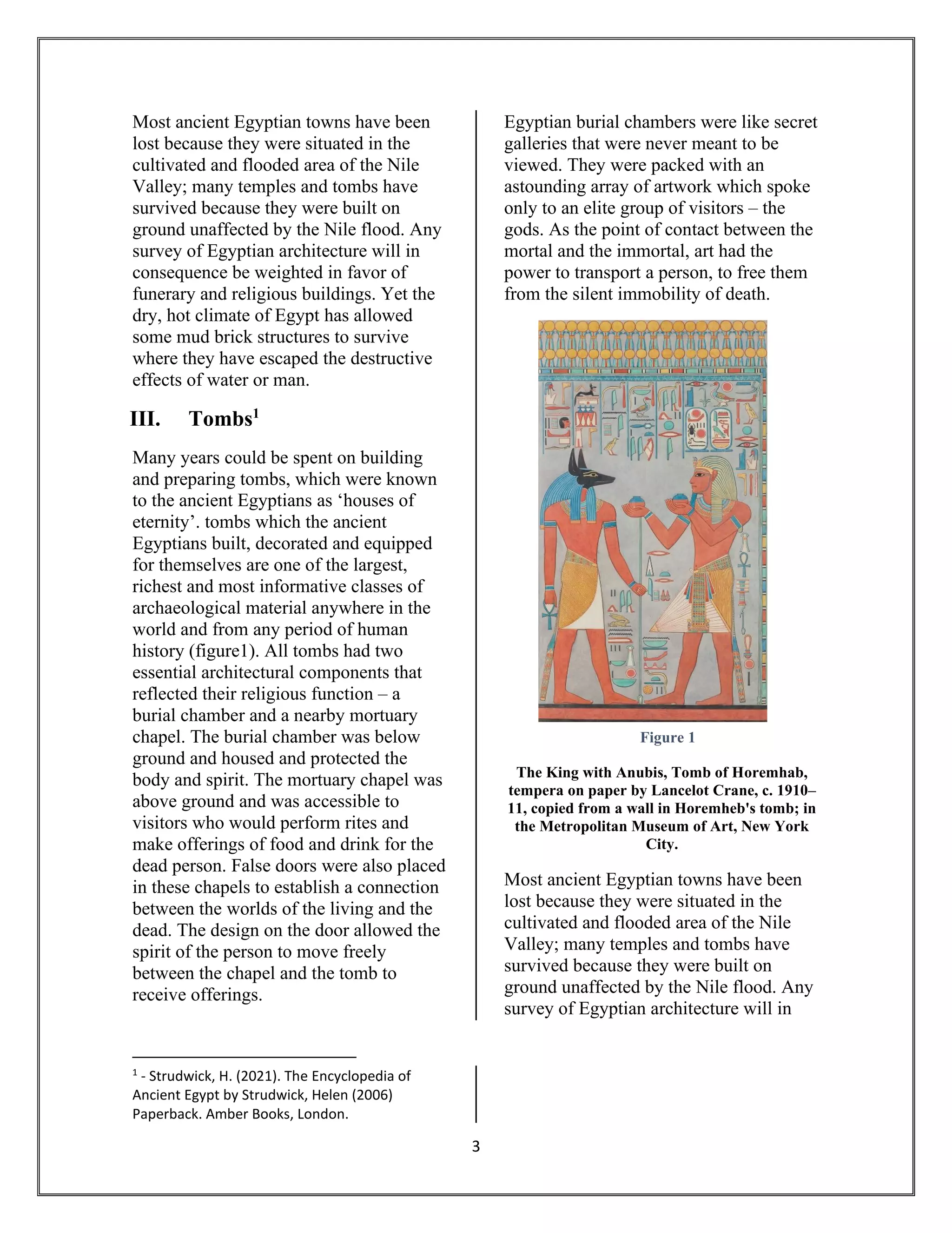 The evolution of tombs in ancient Egypt | PDF