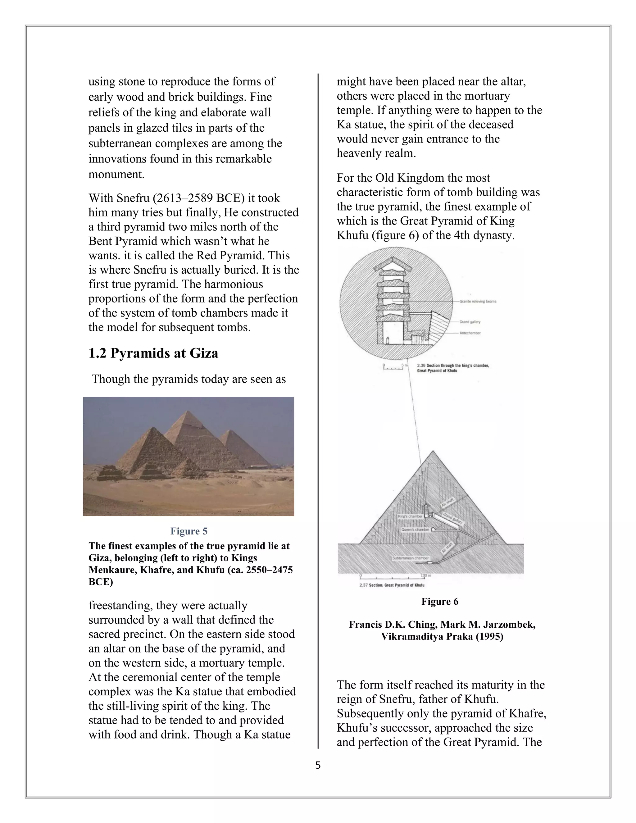 The evolution of tombs in ancient Egypt | PDF