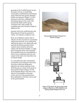 The evolution of tombs in ancient Egypt | PDF