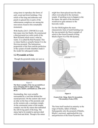 The evolution of tombs in ancient Egypt | PDF