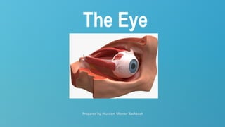 The Eye
Prepared by :Hussien Monier Bashbash
 