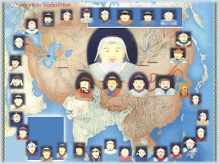 • Далай Их Хаад: Чингис , Өгөдэй, Гүег, Мөнх
• Их Хаад : Хубилай хаанаас Тогоонтөмөр
хаан хүртэлх 11 хаад
• Бага Хаад : Аю...