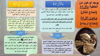 ‫من‬ ‫نوعين‬ ‫يوجد‬
‫الخطية‬
‫باإلرادة‬
(
‫لتذلل‬ ‫تحتاج‬
)
‫اإلرادة‬ ‫وبدون‬
(
‫لرجاء‬ ‫تحتاج‬
)
‫إرادة‬ ‫بدون‬
‫وأجاهد‬ ‫الخطية‬ ‫رافض‬ ‫أنى‬ ‫تعنى‬ ‫إرادة‬ ‫بدون‬
‫أن‬ ‫الممكن‬ ‫من‬ ‫ولكن‬ ،‫منها‬ ‫وأهرب‬ ‫ضدها‬
‫فيها‬ ‫وأسقط‬ ‫تضعف‬ ‫إرادتي‬
‫وتسع‬ ‫ونادم‬ ‫حزين‬ ‫الشيطان‬ ‫يراك‬ ‫عندما‬
‫ى‬
‫لك‬ ‫يقول‬ ‫للرجوع‬
"
‫أنت‬ ،‫تخطئ‬ ‫يوم‬ ‫كل‬
‫خائن‬ ‫أنت‬ ،‫منك‬ ‫زهق‬ ‫هللا‬ ،‫متهاون‬ ‫إنسان‬
‫أصب‬ ‫أنت‬ ،‫الروحي‬ ‫للطريق‬ ‫تصلح‬ ‫ال‬
‫حت‬
‫تتحرر‬ ‫ولن‬ ،‫للشر‬ ‫وعبد‬ ‫للخطية‬ ‫مدمن‬
‫أبدا‬
"
‫وهى‬ ‫الروحية‬ ‫البلطجة‬
"
‫بحبني‬ ‫يسوع‬ ‫يهمني‬ ‫وال‬
«
‫للخاطئ‬ ‫ينظر‬ ‫هللا‬
‫كابن‬
‫للعالج‬ ‫يحتاج‬ ‫مريض‬
‫كمجرم‬ ‫وليس‬
‫للعقاب‬ ‫يستحق‬
‫ان‬ ‫انك‬ ‫انك‬ ‫طاملا‬
‫دم‬
‫االستم‬ ‫يد‬‫ر‬‫ت‬ ‫وال‬ ‫خاطئ‬ ‫انك‬ ‫وتقول‬ ،‫للشر‬ ‫افض‬‫ر‬‫و‬
‫فيها‬ ،‫ار‬‫ر‬
‫وثق‬ ‫اخ‬‫ر‬‫الص‬ ‫يف‬ ‫واستمر‬ ‫جدا‬ ‫حيبك‬ ‫هللا‬ ‫أن‬ ‫أتكد‬
‫وانتظر‬
‫فيه‬ ‫ستتحرر‬ ‫الذى‬ ‫اليوم‬
.
‫باالرادة‬
‫باإلرادة‬ ‫التي‬ ‫الخطية‬ ‫أفعل‬ ‫أن‬
‫وأقول‬ ‫أتهاون‬
"
‫ما‬
،‫بسيطة‬ ‫خطية‬ ‫دي‬ ،‫نعيش‬ ‫خلينا‬ ،‫شباب‬ ‫إحنا‬
"
‫فالتب‬
‫ير‬
‫اخلطية‬ ‫مع‬ ‫والتهاون‬
‫للمسيح‬ ‫خيانة‬ ‫يعتب‬
"
‫ادة‬‫ر‬‫ابإل‬ ‫اليت‬ ‫اخلطية‬
‫و‬ ‫التوبة‬ ‫أرفض‬ ‫إنين‬ ‫تعىن‬
‫من‬ ‫أحسن‬ ‫أقول‬
‫شا‬ ‫لسه‬ ‫أان‬ ‫ما‬ ‫بعدين‬ ‫أتوب‬ ‫أقوى‬ ‫وحشني‬ ‫مش‬ ‫غريان‬
‫ب‬
‫صغري‬
.
‫جم‬ ‫لو‬ ‫حىت‬ ‫جلهنم‬ ‫أذهب‬ ‫جتعلين‬ ‫النوع‬ ‫هذا‬ ‫من‬ ‫واحدة‬ ‫خطية‬
‫رد‬
‫شتيمة‬
.
‫التوبة‬ ‫هو‬
.
‫واحدة‬ ‫كلمة‬ ‫تحتاج‬ ‫فهي‬
"
‫أخطأت‬
"
‫فعندما‬
‫نقل‬ ‫والرب‬ ‫لك‬ ‫يقول‬ ‫الروح‬ ‫صوت‬ ‫تسمع‬ ‫أخطأت‬ ‫تقول‬
‫خطيتك‬ ‫عنك‬
‫هللا‬ ‫أمام‬ ‫وتذلل‬ ‫وتب‬ ‫ارجع‬
.
‫له‬ ‫وقل‬
:
"
‫الخطية‬ ‫هذه‬ ،‫خاطئ‬ ‫فانا‬ ‫يسوع‬ ‫يا‬ ‫سامحني‬
‫تمتلك‬
‫يا‬ ‫توبنى‬ ،‫وحررني‬ ‫فتعالى‬ ‫ابنك‬ ‫ولكني‬ ‫كياني‬
‫رب‬
‫أهلك‬ ‫تجعلني‬ ‫وال‬ ‫فأتوب‬
."
‫العالج‬
‫العالج‬
 