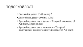 АРТЕРИЙН ДАРАЛТ ИХДЭХ ӨВЧИН.pptx