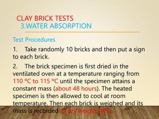 Construction Materials Tests | PPTX