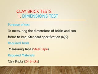 Construction Materials Tests | PPTX