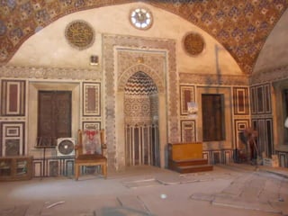 ‫على‬ ‫االمثلة‬
‫العصر‬ ‫عمارة‬
‫العثمانى‬
• ‫باشا‬ ‫سليمان‬ ‫مسجد‬
‫الخادم‬
‫سارية‬ ‫جامع‬ ‫باسم‬ ‫ويعرف‬
‫الجبل‬
 