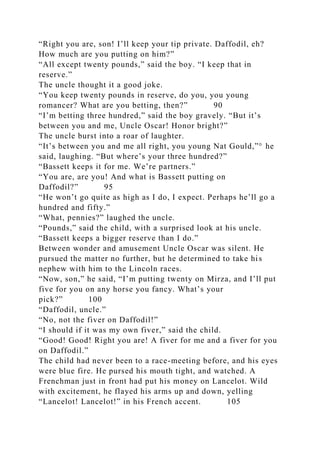 . H. Lawrence THE ROCKING-HORSE WINNER 1933D. H. Lawrence.docx