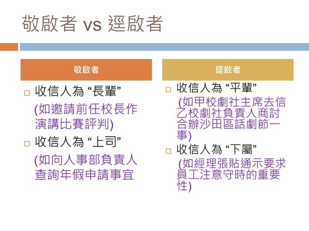 敬啟者和此致.pptx