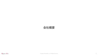 Copyright ©CyberACE, Inc. All Rights Reserved. 2
会社概要
 