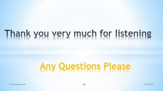 Any Questions Please
10/12/2017
Dr Mohamed Raouf 53
 