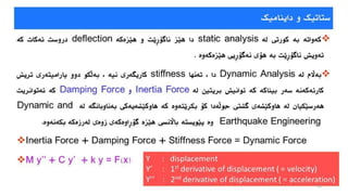 دیزاین و دروستکردنی بیناکان دژی هێزی زەمین لەرزە