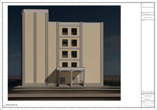 Working drawing of the civil engineering building, Faculty of ...