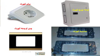 ‫كهرباء‬ ‫شاسيه‬
‫كهرباء‬ ‫وجه‬ ‫او‬ ‫وش‬
‫كهرباء‬ ‫توزيع‬ ‫لوحة‬
‫كهرباء‬ ‫برايز‬
‫مهندس‬
/
‫سعيد‬ ‫ابراهيم‬
100
 