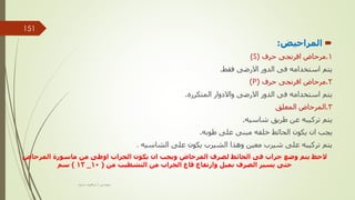 
‫المراحيض‬
:
1
.
‫حرف‬ ‫افرنجى‬ ‫مرحاض‬
(
S
)
‫فقط‬ ‫االرضى‬ ‫الدور‬ ‫فى‬ ‫استخدامه‬ ‫يتم‬
.
2
.
‫حرف‬ ‫افرنجى‬ ‫مرحاض‬
(
P
)
‫المتكرره‬ ‫واالدوار‬ ‫االرضى‬ ‫الدور‬ ‫فى‬ ‫استخدامه‬ ‫يتم‬
.
3
.
‫المعلق‬ ‫المرحاض‬
‫شاسيه‬ ‫طريق‬ ‫عن‬ ‫تركيبه‬ ‫يتم‬
.
‫طوبه‬ ‫على‬ ‫مبنى‬ ‫خلفه‬ ‫الحائط‬ ‫يكون‬ ‫ان‬ ‫يجب‬
.
‫الشاسيه‬ ‫على‬ ‫يكون‬ ‫الشيرب‬ ‫وهذا‬ ‫معين‬ ‫شيرب‬ ‫على‬ ‫تركيبه‬ ‫يتم‬
.
‫المرحاض‬ ‫ماسورة‬ ‫من‬ ‫اوطى‬ ‫الجراب‬ ‫يكون‬ ‫ان‬ ‫ويجب‬ ‫المرحاض‬ ‫لصرف‬ ‫الحائط‬ ‫فى‬ ‫جراب‬ ‫وضع‬ ‫يتم‬ ‫الحظ‬
‫الصرف‬ ‫يسير‬ ‫حتى‬
‫من‬ ‫التشطيب‬ ‫من‬ ‫الجراب‬ ‫قاع‬ ‫وارتفاع‬ ‫بميل‬
(
10
_
13
)
‫سم‬
‫مهندس‬
/
‫سعيد‬ ‫ابراهيم‬
151
 