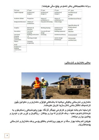 ڕێبەری بەشە ئەندازیارییەکان