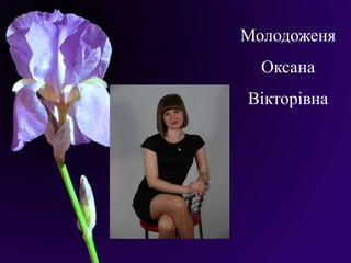 Молодоженя
Оксана
Вікторівна
 