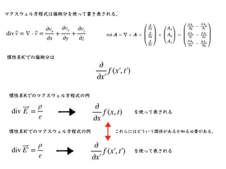 相対性理論入門