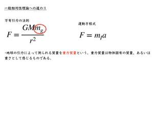 相対性理論入門