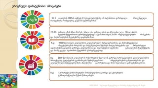 ეროვნული დამატებითი ამოცანები
3.3 ბ თითქმის 100%-ს აღწევს C ჰეპატიტის მქონე იმ პატიმართა გაზრდილი პროცენტული
რაოდენობა, რომელებიც გადიან მკურნალობას
4 4.3 ბ განათლების (მათ შორის უმაღლესი განათლების და პროფესიული სწავლების)
ხელმისაწვდომობის უზრუნველყოფა პატიმართათვის, მათი ინდივიდუალური რისკებისა
და საჭიროებების შეფასებაზე დაყრდნობით
4.დ 2025 წლისთვის კულტურის, კულტურული მემკვიდრეობისა და შემოქმედებითი
ინდუსტრიების როლისა და პოტენციალის შესახებ ახალგაზრდებისა და ზრდასრული
ადამიანების ცოდნის გაზრდა, კულტურისა და ხელოვნების სფეროში განათლების ხელშეწყობა
და მასზე ყველა ადამიანის წვდომის უზრუნველყოფა
8.გ 2030 წლისთვის კულტურის რესურსების წვლილის გაზრდა საზოგადოების კეთილდღეობის
მისაღწევად, კულტურის ეკონომიკის, შემოქმედებითი ინდუსტრიების განვითარებისა და
კულტურული მემკვიდრეობის ახლებური გააზრებისა და მისი ხელახალი გამოყენების გზით.
8.დ სპორტულ ღონისძიებებში მონაწილეობის გაზრდა და ცხოვრების
ჯანსაღი/აქტიური წესის წახალისება
2/12/2023 სლაიდი შედგენილია მარინე რეხვიაშვილის მიერ
 