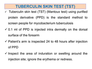 Tst/ppd Pulmonary Tuberculosis.pptx