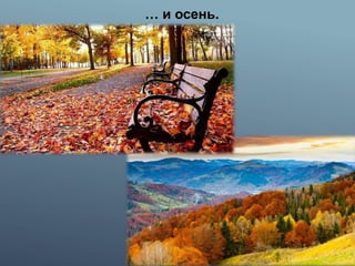 … и осень.
 