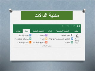 ‫الداالت‬ ‫مكتبة‬
 