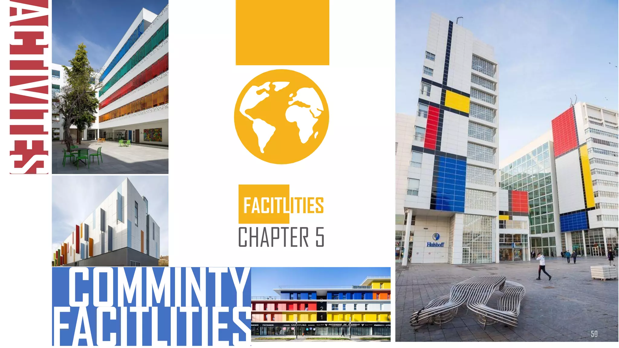 FACITLITIES
ACTIVITES
COMMINTY
FACITLITIES
CHAPTER 5
50
 