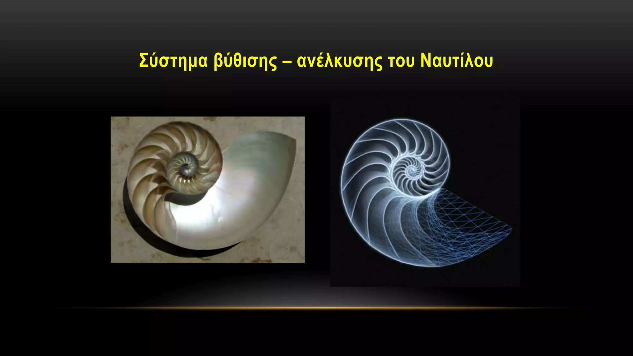 Σύστημα βύθισης – ανέλκυσης του Ναυτίλου
 