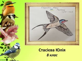 Стасієва Юлія
8 клас
 