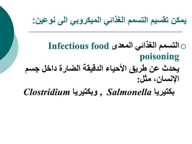 التسمم الغذائي.ppt
