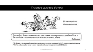 Главное условие Успеха
© Олег Афанасьев, 2021 71
 