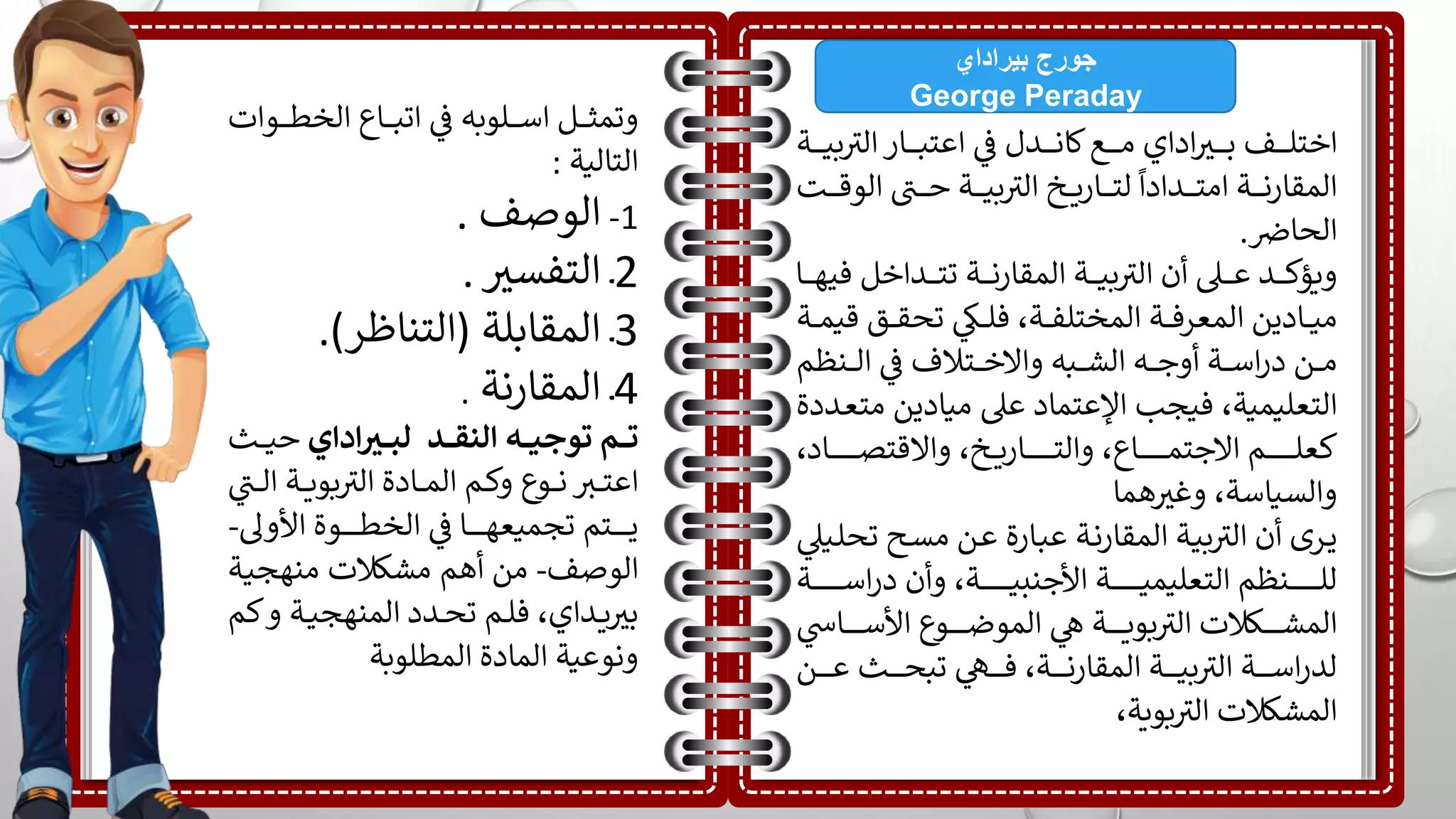 ‫انت‬
‫ا‬
‫لف‬‫ل‬‫ل‬‫ل‬‫ل‬‫ل‬‫ل‬‫ل‬‫ل‬‫خت‬
‫ر‬
‫الت‬‫لار‬‫ل‬‫ل‬‫ل‬‫ل‬‫ل‬‫ل‬‫ل‬‫ب‬‫اعت‬ ‫ي‬
‫ن‬
‫ف‬ ‫لد‬‫ل‬‫ل‬‫ل‬‫ل‬‫ل‬‫ل‬‫ل‬‫ن‬‫ا‬ ‫لع‬‫ل‬‫ل‬‫ل‬‫ل‬‫ل‬‫ل‬‫ل‬‫م‬ ‫اي‬ ‫ا‬‫لت‬‫ل‬‫ل‬‫ل‬‫ل‬‫ل‬‫ل‬‫ل‬‫ب‬
‫لة‬‫ل‬‫ل‬‫ل‬‫ل‬‫ل‬‫ل‬‫ل‬‫ي‬‫ب‬
‫ا‬ ‫ر‬
‫لت‬‫ل‬‫ل‬‫ل‬‫ل‬‫ل‬‫ل‬‫ح‬ ‫لة‬‫ل‬‫ل‬‫ل‬‫ل‬‫ل‬‫ل‬‫ي‬‫ب‬ ‫ر‬
‫الت‬ ‫ل‬‫ل‬‫ل‬‫ل‬‫ن‬‫لار‬‫ل‬‫ل‬‫ل‬‫ل‬‫ل‬‫ل‬‫ت‬‫ل‬
‫ل‬
‫ا‬ ‫لدا‬‫ل‬‫ل‬‫ل‬‫ل‬‫ل‬‫ل‬‫ت‬‫ام‬ ‫لة‬‫ل‬‫ل‬‫ل‬‫ل‬‫ل‬‫ل‬‫ن‬‫المقار‬
‫ل‬‫ل‬‫ل‬‫ل‬‫ل‬‫ل‬‫ل‬‫ق‬‫لو‬
‫ن‬
‫الحاض‬
.
‫ان‬ ‫ل‬‫ل‬‫ل‬‫ل‬‫ل‬‫ل‬‫ل‬‫ع‬ ‫لد‬‫ل‬‫ل‬‫ل‬‫ل‬‫ل‬‫ك‬‫ونؤ‬
‫لة‬‫ل‬‫ل‬‫ل‬‫ل‬‫ل‬‫ن‬‫المقار‬ ‫لة‬‫ل‬‫ل‬‫ل‬‫ل‬‫ل‬‫ل‬‫ي‬‫ب‬ ‫ر‬
‫الت‬
‫لداخ‬‫ل‬‫ل‬‫ل‬‫ل‬‫ل‬‫ل‬‫ت‬‫ت‬
‫ة‬
‫لا‬‫ل‬‫ل‬‫ل‬‫ل‬‫ل‬‫ل‬ ‫ت‬
‫ل‬‫ل‬‫ل‬‫ل‬‫ل‬‫ق‬‫تح‬ ‫ي‬ ‫ل‬‫ل‬‫ل‬‫ل‬‫ل‬‫ل‬‫ة‬ ،‫لة‬‫ل‬‫ل‬‫ل‬‫ل‬‫ف‬‫الميتل‬ ‫لة‬‫ل‬‫ل‬‫ل‬‫ل‬‫ة‬‫المعر‬ ‫ي‬ ‫لا‬‫ل‬‫ل‬‫ل‬‫ل‬‫ي‬‫م‬
‫لة‬‫ل‬‫ل‬‫ل‬‫ل‬‫م‬‫قي‬
‫لنظ‬‫ل‬‫ل‬‫ل‬‫ل‬‫ل‬‫ا‬ ‫ي‬
‫ن‬
‫ف‬ ‫لتال‬‫ل‬‫ل‬‫ل‬‫ل‬‫خ‬‫واال‬ ‫لبه‬‫ل‬‫ل‬‫ل‬‫ل‬‫ش‬‫ال‬ ‫له‬‫ل‬‫ل‬‫ل‬‫ل‬‫ج‬‫او‬ ‫لة‬‫ل‬‫ل‬‫ل‬‫ل‬‫س‬‫ا‬‫ر‬ ‫ل‬‫ل‬‫ل‬‫ل‬‫ل‬‫م‬
‫ي‬ ‫ميا‬ ‫ع‬ ‫عتما‬ ‫ا‬ ‫ةيجب‬ ،‫التعليمية‬
‫ة‬ ‫لد‬‫ع‬‫مت‬
، ‫لا‬‫ل‬‫ل‬‫ل‬‫ل‬‫ل‬‫ل‬‫ل‬‫ل‬‫ل‬‫ل‬‫ل‬‫ل‬‫ل‬‫ل‬‫ل‬‫ل‬‫ل‬‫ص‬‫واالقت‬ ، ‫ل‬‫ل‬‫ل‬‫ل‬‫ن‬‫لار‬‫ل‬‫ل‬‫ل‬‫ل‬‫ل‬‫ل‬‫ل‬‫ل‬‫ل‬‫ل‬‫ل‬‫ل‬‫ل‬‫ل‬‫ل‬‫ل‬‫ل‬‫ت‬‫وال‬ ، ‫لا‬‫ل‬‫ل‬‫ل‬‫ل‬‫ل‬‫ل‬‫ل‬‫ل‬‫ل‬‫ل‬‫ل‬‫ل‬‫ل‬‫ل‬‫ل‬‫ل‬‫ل‬‫م‬‫االجت‬ ‫ل‬‫ل‬‫ل‬‫ل‬‫ل‬‫ل‬‫ل‬‫ل‬‫ل‬‫ل‬‫ل‬‫ل‬‫ل‬‫ل‬‫ل‬‫ل‬‫ل‬‫ل‬‫ل‬‫كع‬
‫هما‬‫وغت‬ ،‫والسياسة‬
‫ان‬ ‫لرى‬‫ل‬‫ي‬
‫لة‬‫ل‬‫ن‬‫المقار‬ ‫لة‬‫ل‬‫ي‬‫ب‬ ‫ر‬
‫الت‬
‫ت‬ ‫ل‬‫ل‬‫س‬‫م‬ ‫ل‬‫ل‬‫ع‬ ‫لارة‬‫ل‬‫ب‬‫ع‬
‫ي‬ ‫لي‬‫ل‬‫ل‬‫ح‬
‫لة‬‫ل‬‫ل‬‫ل‬‫ل‬‫ل‬‫ل‬‫ل‬‫ل‬‫ل‬‫ل‬‫ل‬‫ل‬‫ل‬‫ل‬‫ل‬‫ل‬‫ل‬‫ل‬‫س‬‫ا‬‫ر‬ ‫وان‬ ،‫لة‬‫ل‬‫ل‬‫ل‬‫ل‬‫ل‬‫ل‬‫ل‬‫ل‬‫ل‬‫ل‬‫ل‬‫ل‬‫ل‬‫ل‬‫ل‬‫ل‬‫ل‬‫ل‬‫ي‬ ‫ااجن‬ ‫لة‬‫ل‬‫ل‬‫ل‬‫ل‬‫ل‬‫ل‬‫ل‬‫ل‬‫ل‬‫ل‬‫ل‬‫ل‬‫ل‬‫ل‬‫ل‬‫ل‬‫ل‬‫ل‬‫ي‬‫التعليم‬ ‫لنظ‬‫ل‬‫ل‬‫ل‬‫ل‬‫ل‬‫ل‬‫ل‬‫ل‬‫ل‬‫ل‬‫ل‬‫ل‬‫ل‬‫ل‬‫ل‬‫ل‬‫ل‬‫ل‬‫ل‬‫ل‬
‫ي‬ ‫لا‬‫ل‬‫ل‬‫ل‬‫ل‬‫ل‬‫ل‬‫ل‬‫ل‬‫ل‬‫ل‬‫س‬‫اا‬ ‫ل‬‫ل‬‫ل‬‫ل‬‫ل‬‫ل‬‫ل‬‫ل‬‫ل‬‫ل‬‫ل‬‫ض‬‫المو‬ ‫ي‬
‫ه‬ ‫لة‬‫ل‬‫ل‬‫ل‬‫ل‬‫ل‬‫ل‬‫ل‬‫ل‬‫ل‬‫ل‬‫ن‬ ‫ب‬ ‫ر‬
‫الت‬ ‫لكالت‬‫ل‬‫ل‬‫ل‬‫ل‬‫ل‬‫ل‬‫ل‬‫ل‬‫ل‬‫ل‬‫ش‬‫الم‬
‫لة‬‫ل‬‫ل‬‫ل‬‫ل‬‫ل‬‫ل‬‫ل‬‫ل‬‫س‬‫ا‬‫ر‬‫لد‬
‫لة‬‫ل‬‫ل‬‫ل‬‫ل‬‫ل‬‫ل‬‫ل‬‫ل‬‫ن‬‫المقار‬ ‫لة‬‫ل‬‫ل‬‫ل‬‫ل‬‫ل‬‫ل‬‫ل‬‫ل‬‫ي‬‫ب‬ ‫ر‬
‫الت‬
،
‫ل‬‫ل‬‫ل‬‫ل‬‫ل‬‫ل‬‫ل‬‫ل‬‫ل‬‫ع‬ ‫ل‬‫ل‬‫ل‬‫ل‬‫ل‬‫ل‬‫ل‬‫ل‬‫ل‬‫ح‬‫تب‬ ‫ي‬ ‫ل‬‫ل‬‫ل‬‫ل‬‫ل‬‫ل‬‫ل‬‫ل‬‫ل‬‫ة‬
،‫نة‬ ‫ب‬ ‫ر‬
‫الت‬ ‫المشكالت‬
‫الي‬ ‫لا‬‫ل‬‫ل‬‫ل‬‫ل‬‫ل‬‫ب‬‫ات‬ ‫ي‬
‫ن‬
‫ف‬ ‫به‬ ‫لل‬‫ل‬‫ل‬‫ل‬‫ل‬‫ل‬‫س‬‫ا‬ ‫ل‬‫ل‬‫ل‬‫ل‬‫ل‬‫ل‬ ‫وتم‬
‫لوات‬‫ل‬‫ل‬‫ل‬‫ل‬‫ل‬‫ط‬
‫التالية‬
:
1
-
‫ف‬ ‫الو‬
.
2
‫ل‬
‫التفست‬
.
3
‫ل‬
‫المقابلة‬
(
‫التناظر‬
)
.
4
‫ل‬
‫المقارنة‬
.
‫وه‬‫و‬‫و‬‫و‬‫و‬‫ي‬‫ج‬ ‫ت‬ ‫وم‬‫و‬‫و‬‫و‬‫و‬‫ت‬
‫ود‬‫و‬‫و‬‫و‬‫و‬‫ق‬‫الن‬
‫ادا‬‫وت‬‫و‬‫و‬‫و‬‫و‬‫ب‬‫ل‬
‫ل‬‫ل‬‫ل‬‫ل‬‫ل‬‫ي‬‫ح‬
‫ر‬
‫لت‬‫ل‬‫ل‬‫ل‬‫ل‬‫ت‬‫اع‬
‫ل‬‫ل‬‫ل‬‫ل‬‫ل‬‫ن‬ ‫ب‬ ‫ر‬
‫الت‬ ‫ة‬ ‫لا‬‫ل‬‫ل‬‫ل‬‫ل‬‫م‬‫ال‬ ‫ل‬‫ل‬‫ل‬‫ل‬‫ل‬ ‫و‬ ‫ل‬‫ل‬‫ل‬‫ل‬‫ل‬‫ن‬
‫ي‬
‫ر‬
‫لت‬‫ل‬‫ل‬‫ل‬‫ل‬‫ل‬‫ا‬ ‫ة‬
‫ااو‬ ‫لوة‬‫ل‬‫ل‬‫ل‬‫ل‬‫ل‬‫ل‬‫ل‬‫ل‬‫ل‬‫ل‬‫ط‬‫الي‬ ‫ي‬
‫ن‬
‫ف‬ ‫لا‬‫ل‬‫ل‬‫ل‬‫ل‬‫ل‬‫ل‬‫ل‬‫ل‬‫ل‬‫ل‬ ‫تجميع‬ ‫لت‬‫ل‬‫ل‬‫ل‬‫ل‬‫ل‬‫ل‬‫ل‬‫ل‬‫ل‬‫ل‬‫ي‬
-
‫ف‬ ‫الو‬
-
‫ل‬‫ي‬‫ج‬ ‫من‬ ‫مشكالت‬ ‫اه‬ ‫م‬
‫ة‬
‫لد‬‫ل‬‫ل‬‫ح‬‫ت‬ ‫ل‬‫ل‬‫ل‬‫ل‬‫ة‬ ،‫لداي‬‫ل‬‫ل‬‫ن‬‫بت‬
‫لة‬‫ل‬‫ل‬‫ي‬‫ج‬ ‫المن‬
‫و‬
‫ل‬‫ل‬‫ل‬
‫بة‬ ‫المطل‬ ‫ة‬ ‫الما‬ ‫ونوعية‬
‫بيراداي‬ ‫جورج‬
George Peraday
 