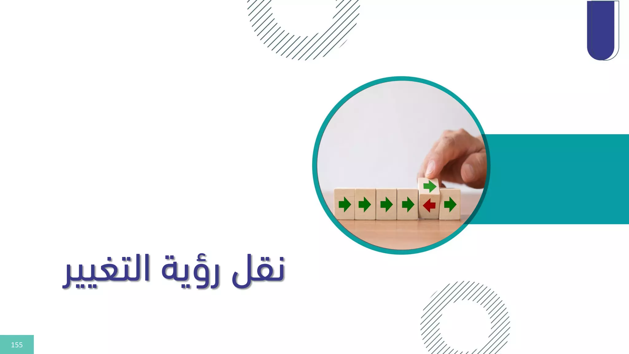 155
‫التغيير‬ ‫رؤية‬ ‫نقل‬
 