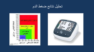 ‫الدم‬ ‫ضغط‬ ‫نتائج‬ ‫تحليل‬
 