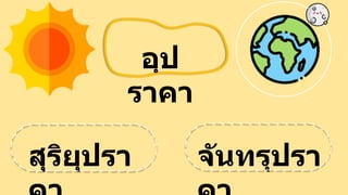 อุป
ราคา
สุริยุปรา จันทรุปรา
 