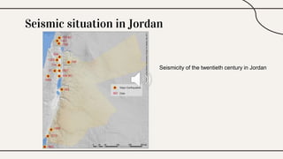 Seismic situation in Jordan
Seismicity of the twentieth century in Jordan
 