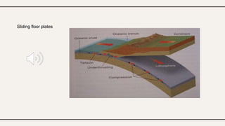 Sliding floor plates
 