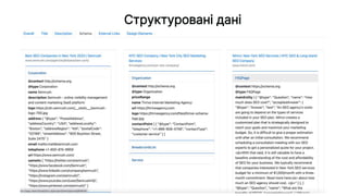 Структуровані дані
 