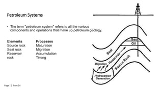 Exploration and Estimation Petroleum Reserves | PPTX | Geology | Science