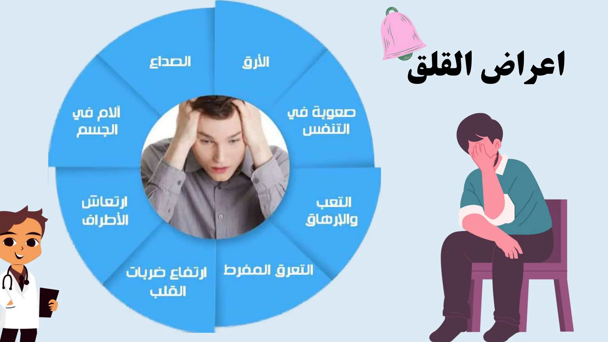 اعراض
القلق