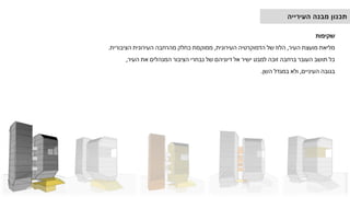 ‫שקיפות‬
‫העיר‬ ‫מועצת‬ ‫מליאת‬
,
‫העירונית‬ ‫הדמוקרטיה‬ ‫של‬ ‫הלוז‬
,
‫הציבורית‬ ‫העירונית‬ ‫מהרחבה‬ ‫כחלק‬ ‫ממוקמת‬
.
‫העיר‬ ‫את‬ ‫המנהלים‬ ‫הציבור‬ ‫נבחרי‬ ‫של‬ ‫דיוניהם‬ ‫אל‬ ‫ישיר‬ ‫למבט‬ ‫זוכה‬ ‫ברחבה‬ ‫העובר‬ ‫תושב‬ ‫כל‬
,
‫העיניים‬ ‫בגובה‬
,
‫השן‬ ‫במגדל‬ ‫ולא‬
.
‫העירייה‬ ‫מבנה‬ ‫תכנון‬
 