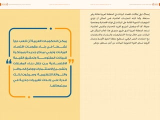 اقتصاد البيانات ودوره في تعزيز الأنظمة الاقتصادية العربية