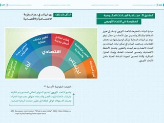 اقتصاد البيانات ودوره في تعزيز الأنظمة الاقتصادية العربية