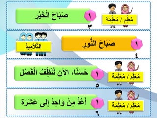 لغة الفصل .6. bahasa kelas dalam bahasa arab | PPTX