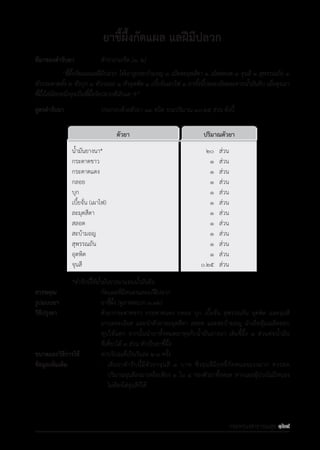 รายการตํารับยาแผนไทยแห่งชาติ ฉบับ พ.ศ. 2564.pdf