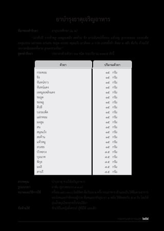 รายการตํารับยาแผนไทยแห่งชาติ ฉบับ พ.ศ. 2564.pdf