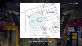 ‫و‬‫سير‬‫ا‬‫ديل‬‫متحف‬
‫بقطر‬‫تمتد‬‫القاعة‬‫ابعاد‬‫ان‬‫هذا‬‫من‬‫نستنج‬
30
‫متر‬
 